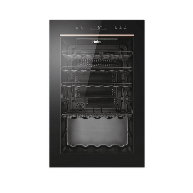 Винный шкаф Haier, 82x49.7х58, холод.отд.-118л, зон - 1, бут-49, ST, дисплей, черный - изображение 2