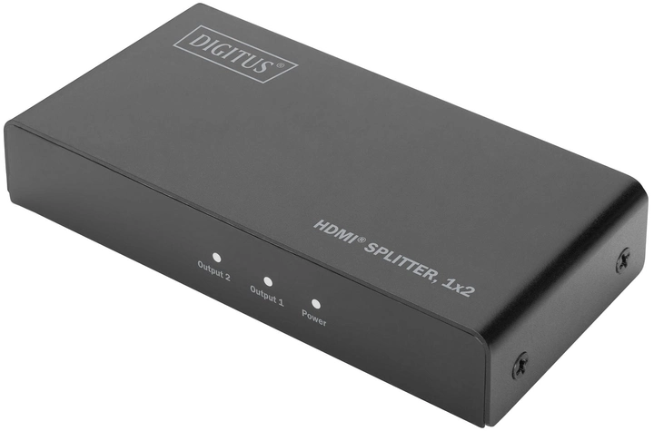 Сплітер Digitus HDMI 4K Ultra HD Black (DS-45324) - зображення 1