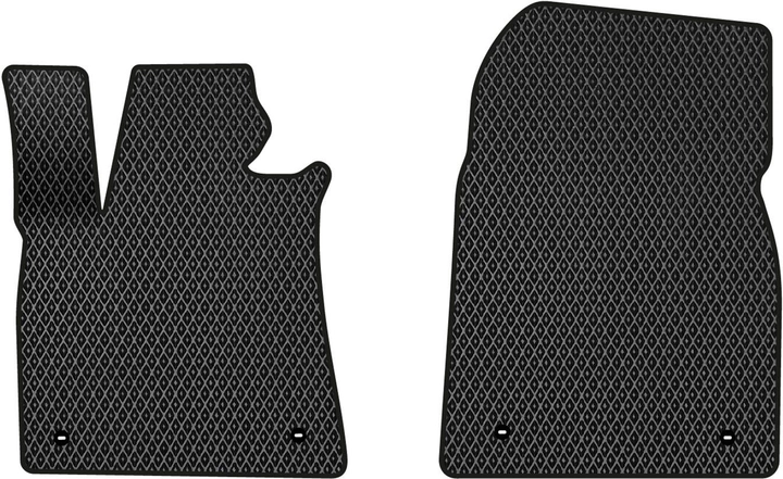Акция на EVA килимки EVAtech в салон авто передні для Lexus RX 350 (AL20) 2015-2022 4 покоління SUV USA 2 шт Black от Rozetka