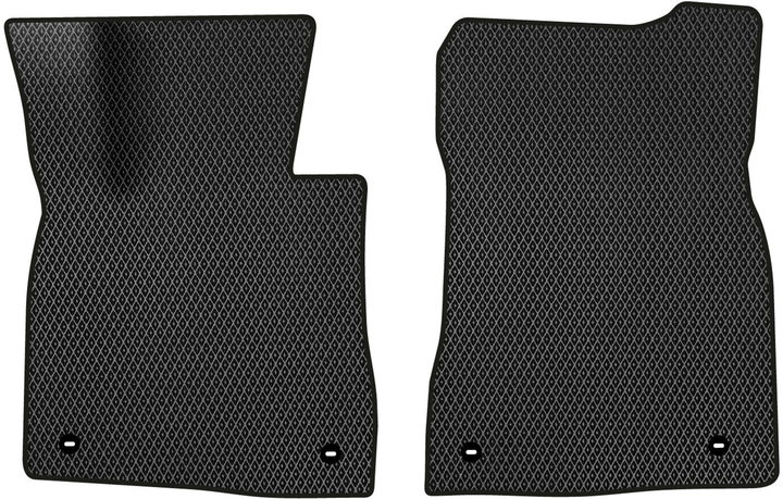 Акція на EVA килимки EVAtech в салон авто передні для Lexus RX 450hL (AL20) (Long) 2015-2022 4 покоління SUV USA 2 шт Black від Rozetka