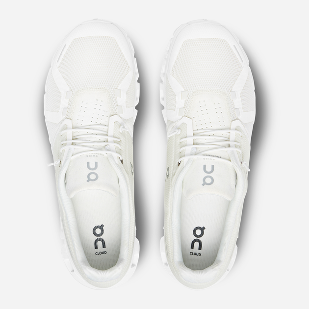 Buty do biegania męskie On Running Cloud 5 5998376 40 (6.5UK) 25 cm Białe (7630419183839) - obraz 5