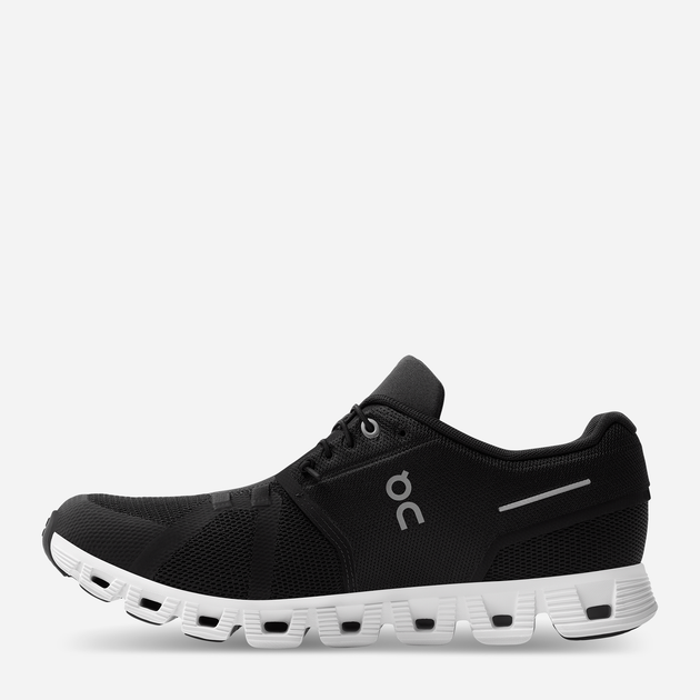 Buty do biegania męskie On Running Cloud 5 5998919 42.5 (8.5UK) 27 cm Czarne z białym (7630440669418) - obraz 3
