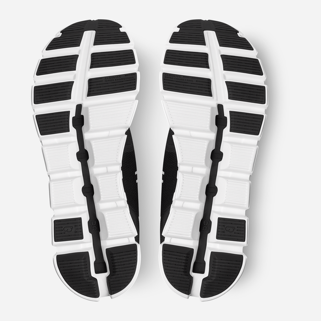 Buty do biegania męskie On Running Cloud 5 5998919 42.5 (8.5UK) 27 cm Czarne z białym (7630440669418) - obraz 6