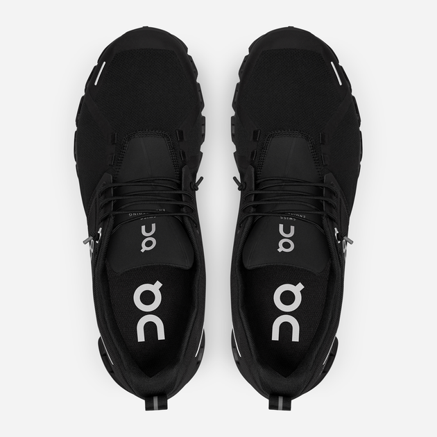 Buty do biegania męskie On Running Cloud 5 Waterproof 5998842 42 (8UK) 26.5 cm Czarne (7630440676010) - obraz 5
