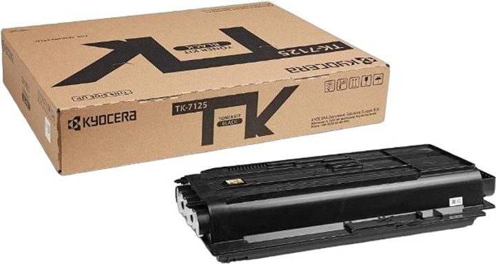 Картридж Kyocera TK-7125 1T02V70NL0 Black - зображення 1