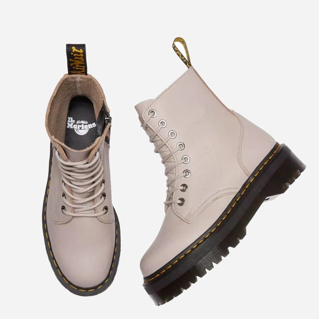 Жіночі берці високі DR. MARTENS DRM31159348 39 25.5 см Бежеві (190665590159) - зображення 3