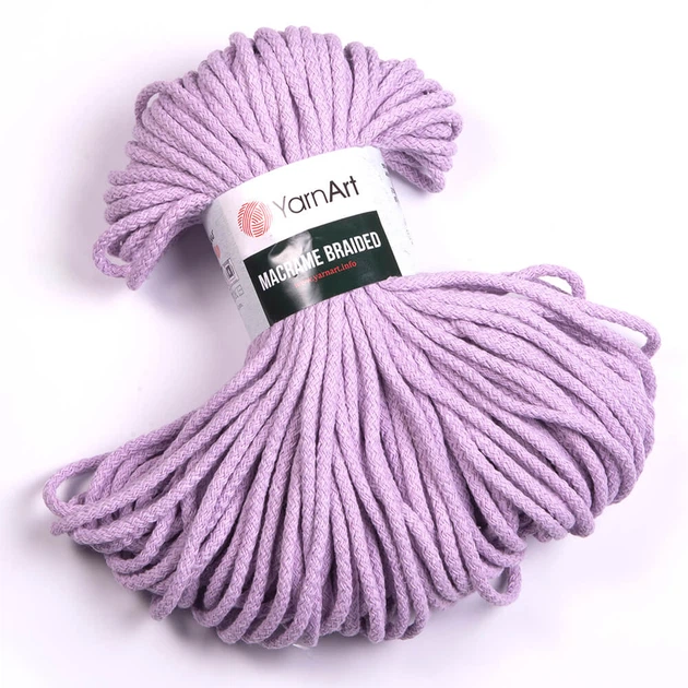 Пряжа YarnArt Macrame Braided / ЯрнАрт Макраме Брейдед 765 св. бузок - Фото 1 Пряжа YarnArt Macrame Braided / ЯрнАрт Макраме Брейдед 765 св. бузок - изображение 1