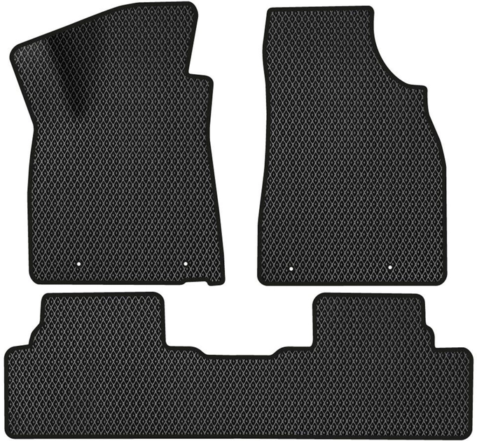 Акція на EVA килимки EVAtech в салон авто для Lexus RX 350 (AL10) 2009-2015 3 покоління SUV USA 3 шт Black від Rozetka