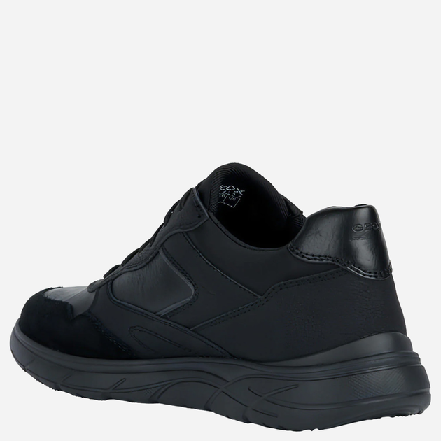 Чоловічі кросівки GEOX GEOU36E1D0PTEKC9999 45 Чорні (8056206224872) - зображення 2
