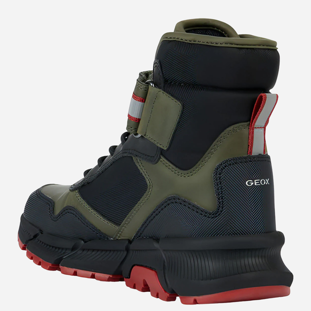Дитячі зимові черевики для хлопчика GEOX GEOJ36LCD0MEFUC3267 31 Чорні (8056206362628) - зображення 2