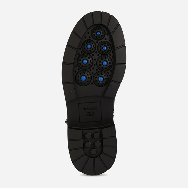 Жіночі зимові черевики високі GEOX GEOD36VDM00043C9999 36 Чорні (8056206346871) - зображення 4