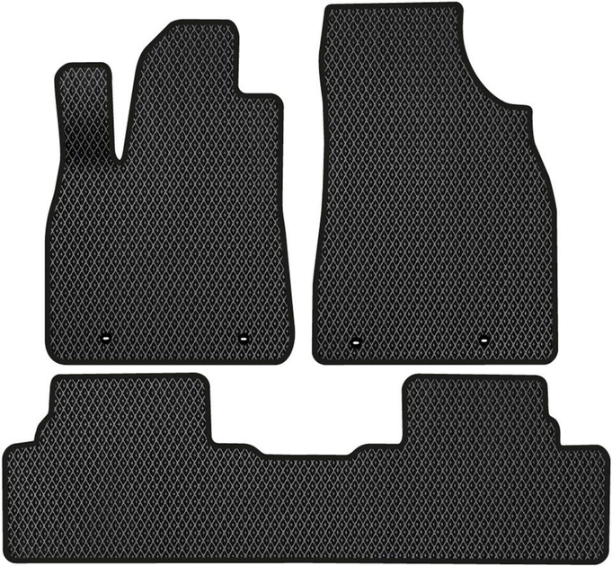 Акція на EVA килимки EVAtech в салон авто для Lexus RX 450h (AL10) 2009-2015 3 покоління SUV USA 3 шт Black від Rozetka