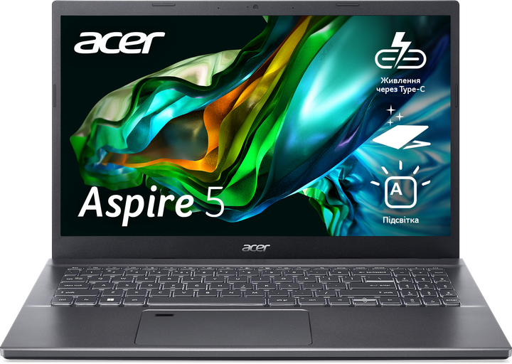 Ноутбук Acer Aspire 5 A515-57-50TA (NX.KN4EU.00M) Steel Gray / Intel ...