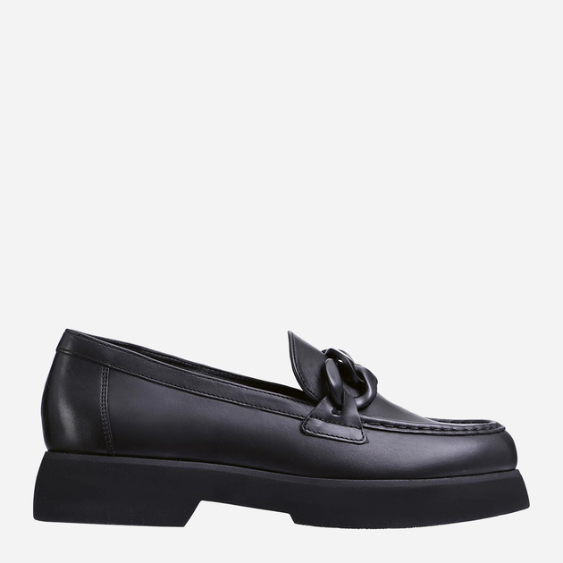 Loafersy damskie skórzane HOGL HOG6101623-0100 38 Czarne (9010212950506) - obraz 1