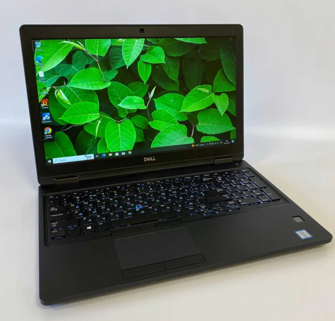 Игровой ноутбук Dell Latitude 5591 / 15.6" (1920x1080) IPS / Intel Core i7-8850H (6(12) ядра по 2.6-4.3 GHz) / 16GB DDR4 / 512 GB SSD / GeForce MX130, 2 GB GDDR5, 64-bit / WebCam / Fingerprint б/у - изображение 2