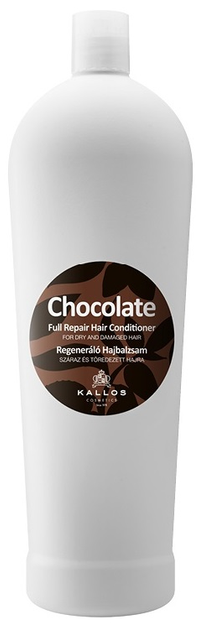 Odżywka Kallos Chocolate Full Repair Hair Conditioner do włosów suchych i zniszczonych intensywnie regenerująca 1000 ml (5998889511012) - obraz 1