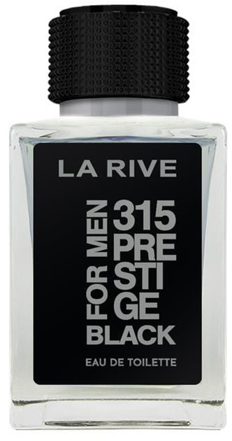 Туалетна вода для чоловіків La Rive 315 Prestige Black For Men 100 мл (5903719642392) - зображення 1