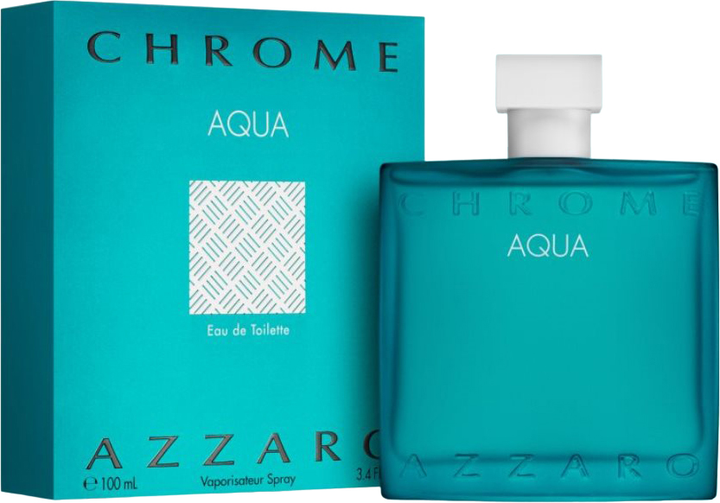 Туалетна вода для чоловіків Azzaro Chrome Aqua 100 мл (3351500012961) - зображення 1