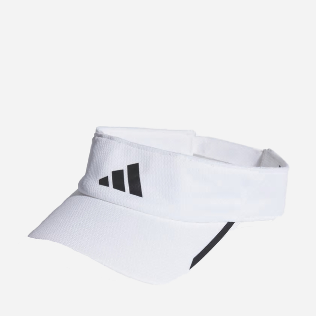 Козирок для бігу Adidas Run Visor A.R. HR7052 OSFM Білий (4066751230444) - зображення 1