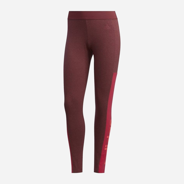 Legginsy sportowe damskie Adidas W E Cb Tight GD2923 M Czerwone (4062062021849) - obraz 1