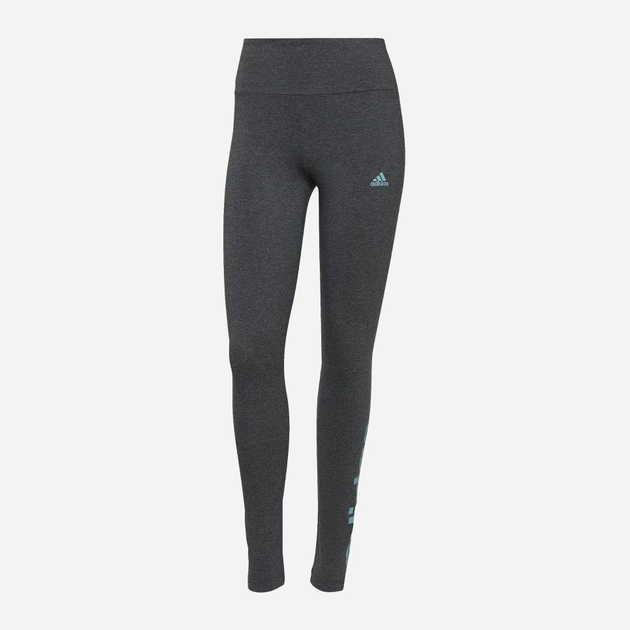 Спортивні легінси жіночі Adidas W Lin Leg H07784 XXS Темно-сірі (4064055278896) - зображення 1