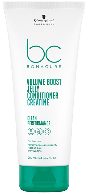 Гель-кондиціонер Schwarzkopf Professional BC Bonacure Volume Boost Jelly Conditioner для тонкого і слабкого волосся 200 мл (4045787724912) - зображення 1