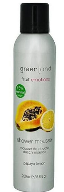 Мус для душу Greenland Fruit Emotions Папайя-Лимон Натуральний 200 мл (5016763922614) - зображення 1