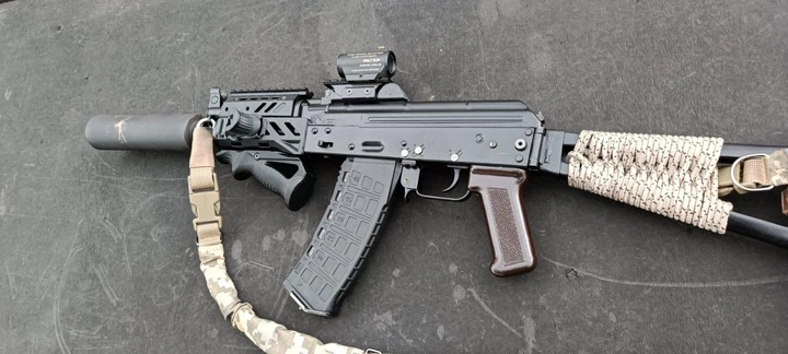 Комплект обвеса для АКСУ, АКС74У черный (RKT12062432