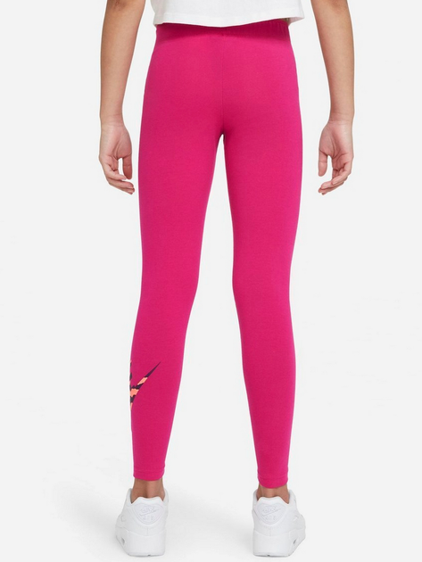 Legginsy młodzieżowe dziewczęce Nike G Nsw Favorites Gx Lggng Fill DC9761-615 156-166 cm (XL) Różowe (194501716895) - obraz 2