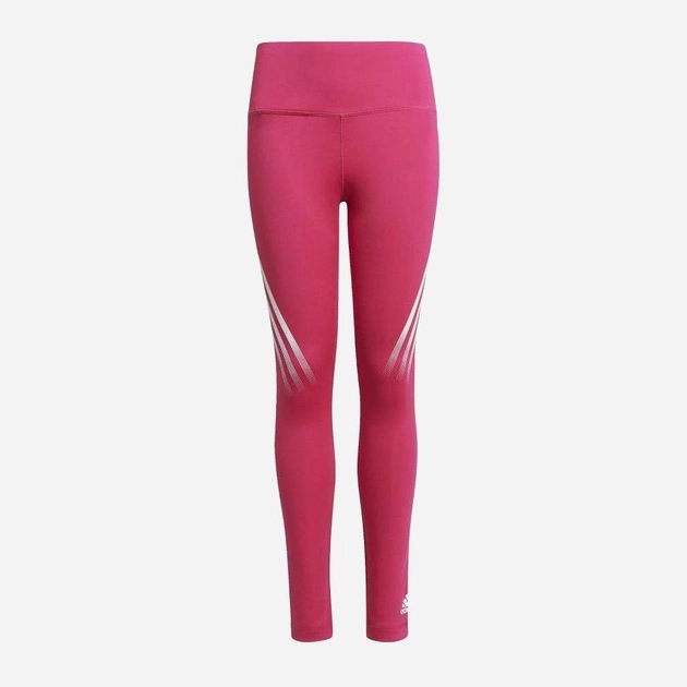 Młodzieżowe legginsy sportowe dla dziewczynki Adidas G Bthis3S Tight H16904 164 cm Różowe (4064057783381) - obraz 1