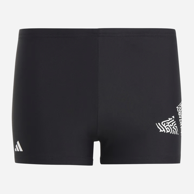 Dziecięce kąpielówki bokserki dla chłopca Adidas 3 Bar Log Boxer HR7480 110 cm Czarne (4066745161884) - obraz 1