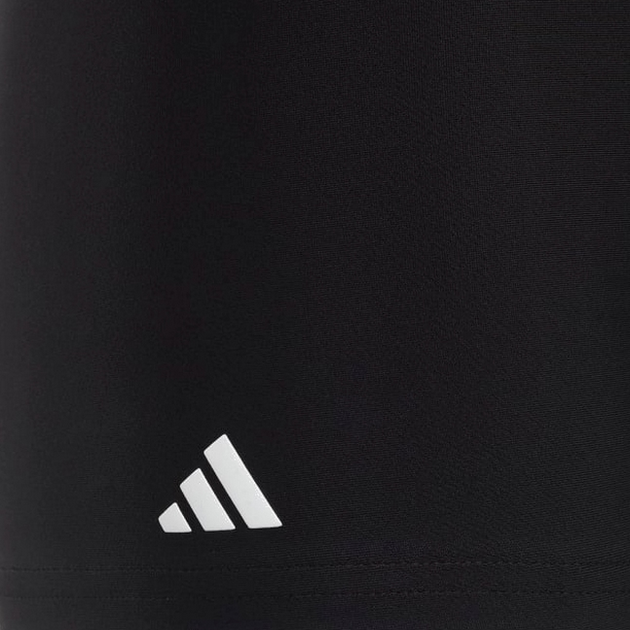 Підліткові плавки-шорти для хлопчика adidas 3 Bar Log Boxer HR7480 164 см Чорні (4066745161822) - зображення 4