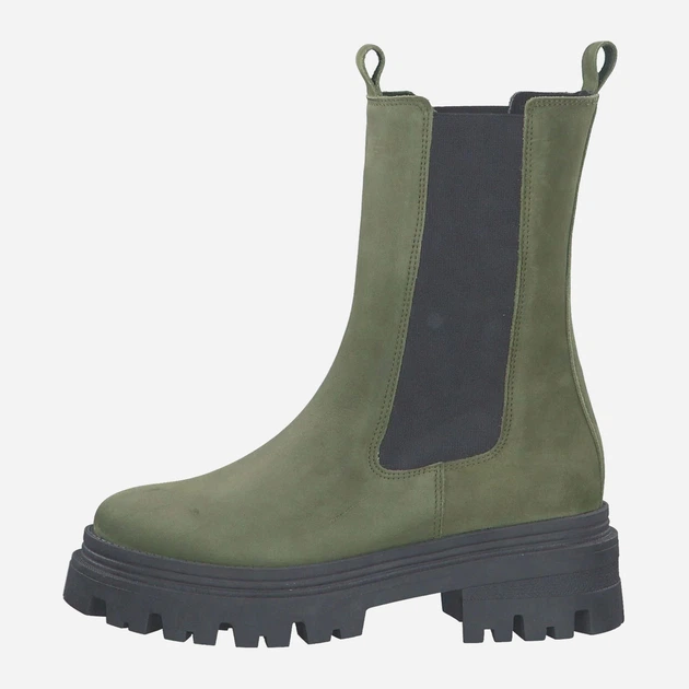 Sztyblety damskie skórzane Tamaris WOR25498-ST-722 39 Zielone (80184781) - obraz 3