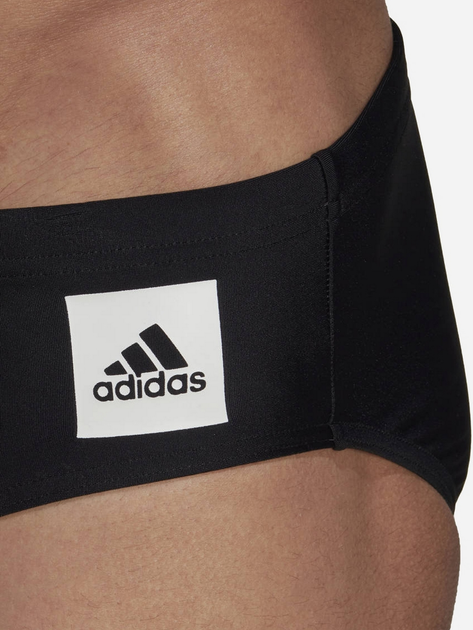 Плавки-сліпи чоловічі adidas Solid Trunk HA0330 7 Чорні (4065423096869) - зображення 6