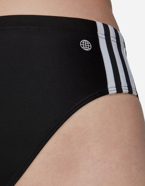 Плавки-сліпи чоловічі adidas 3Stripes Trunk HT2063 7 Чорні (4066745149486) - зображення 6