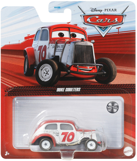 Samochód Mattel Disney Pixar Cars 3 Duke Coulters (0887961561647) - obraz 1
