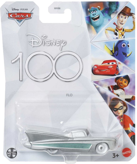 Samochód Mattel Disney Pixar Cars Disney 100 Flo (0194735147700) - obraz 1