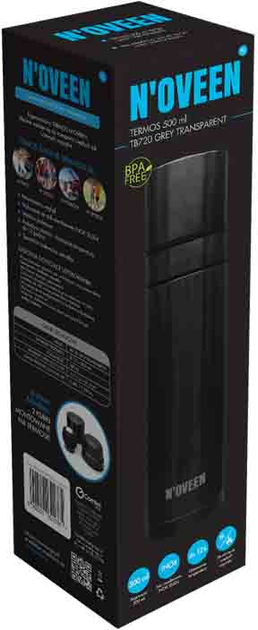 Termos Noveen TB720 Grey 500 ml (5902221621765) - obraz 4
