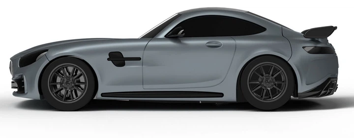 Сборная модель Revell Mercedes-AMG GT R, Grey Car, уровень 1, масштаб 1:43 (RVL-23152) - изображение 4