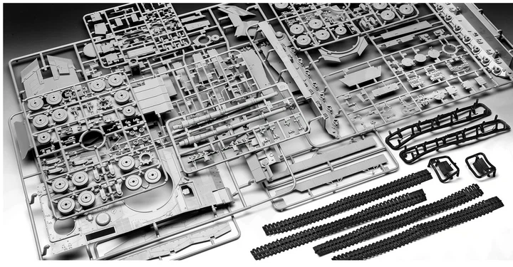 Збірна модель Revell Танк Леопард 2 A6M+ рівень 5 масштаб 1:35 (RVL-03342) - зображення 7