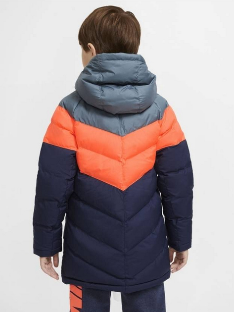 Dziecięca kurtka zimowa dla chłopca Nike U Nsw Tf Synthetic Fill Long Jkt CZ4056-033 128-137 (S) Wielokolorowa (194499926771) - obraz 2
