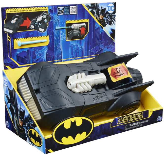 Samochód Spin Master Batman Transforming Batmobile (0778988376768) - obraz 2