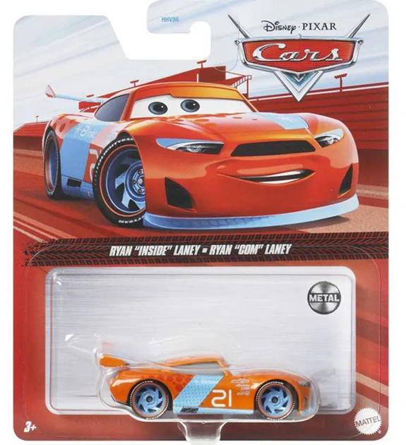 Samochód Mattel Disney Pixar Cars Ryan Inside Laney (0887961910957) - obraz 1
