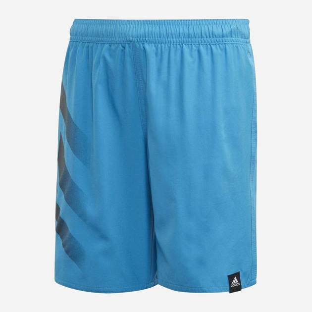 Spodenki kąpielowe chłopięce adidas Ya Bd 3S Shorts FL8711 116 cm Niebieskie (4062058504639) - obraz 1