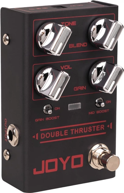 Педаль эффектов Joyo R-28 Double Thruster Bass Overdrive (R127999) - Фото 2 Педаль эффектов Joyo R-28 Double Thruster Bass Overdrive (R127999) - изображение 2