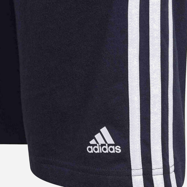 Підліткові шорти для хлопчика Adidas B 3S Sho GN4026 140 см Темно-сині (4064036115073) - зображення 3