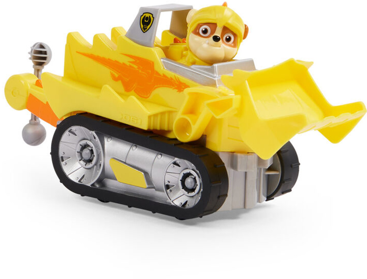 Spycharka Spin Master Paw Patrol Rescue Knights Rubble Deluxe Vehicle z figurką (0778988383827) - obraz 4