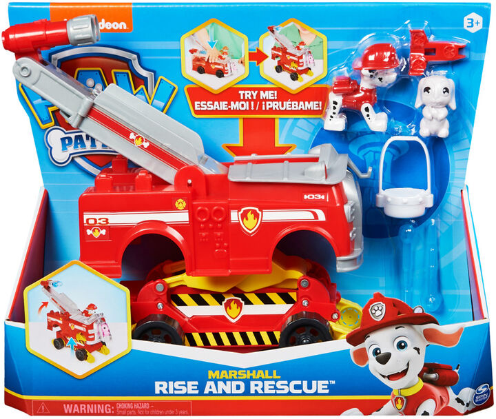 Wóz strażacki Spin Master Paw Patrol Rise and Rescue Marshall z akcesoriami (0778988415191) - obraz 1