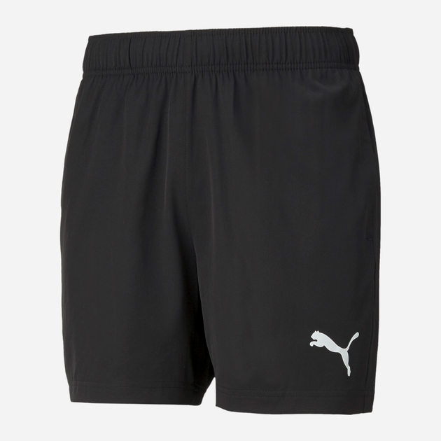 Спортивні шорти чоловічі Puma Active Woven Shorts 586728-01 L 5" Чорні (4063697497900) - зображення 1