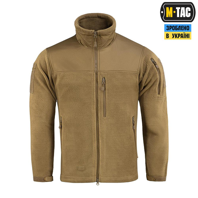 Тактична військова куртка M-Tac Alpha Microfleece Gen.II Coyote Brown 3XL - зображення 2